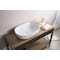 Ruvati 24"x16" Bathroom Vessel Sink Wht Ovl Above Vanity Countertop Ceramic RVB0424 - alternate 2